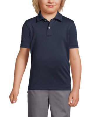 Lands end pique polo best sale