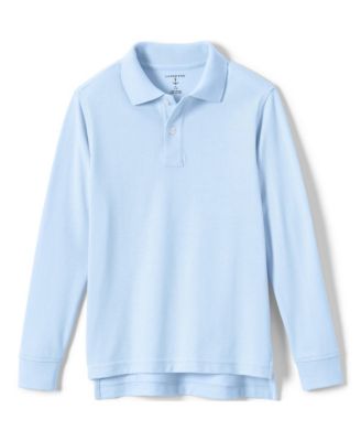 Lands end boys polo best sale