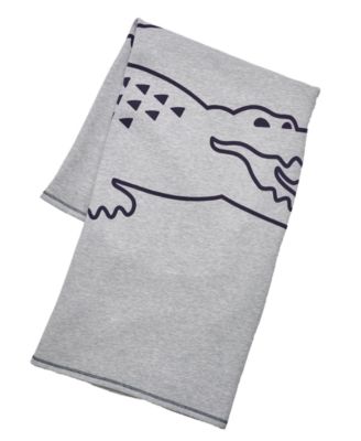 Vintage-Like Croc Throw, 50" x 70"