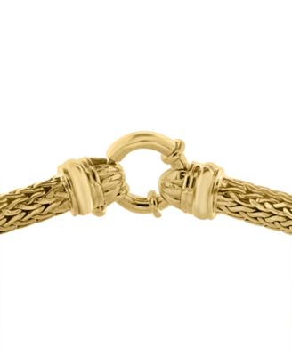 EFFY&reg; Diamond Cluster Bracelet (3/8 ct. t.w.) in 14k Gold-Plated Sterling Silver