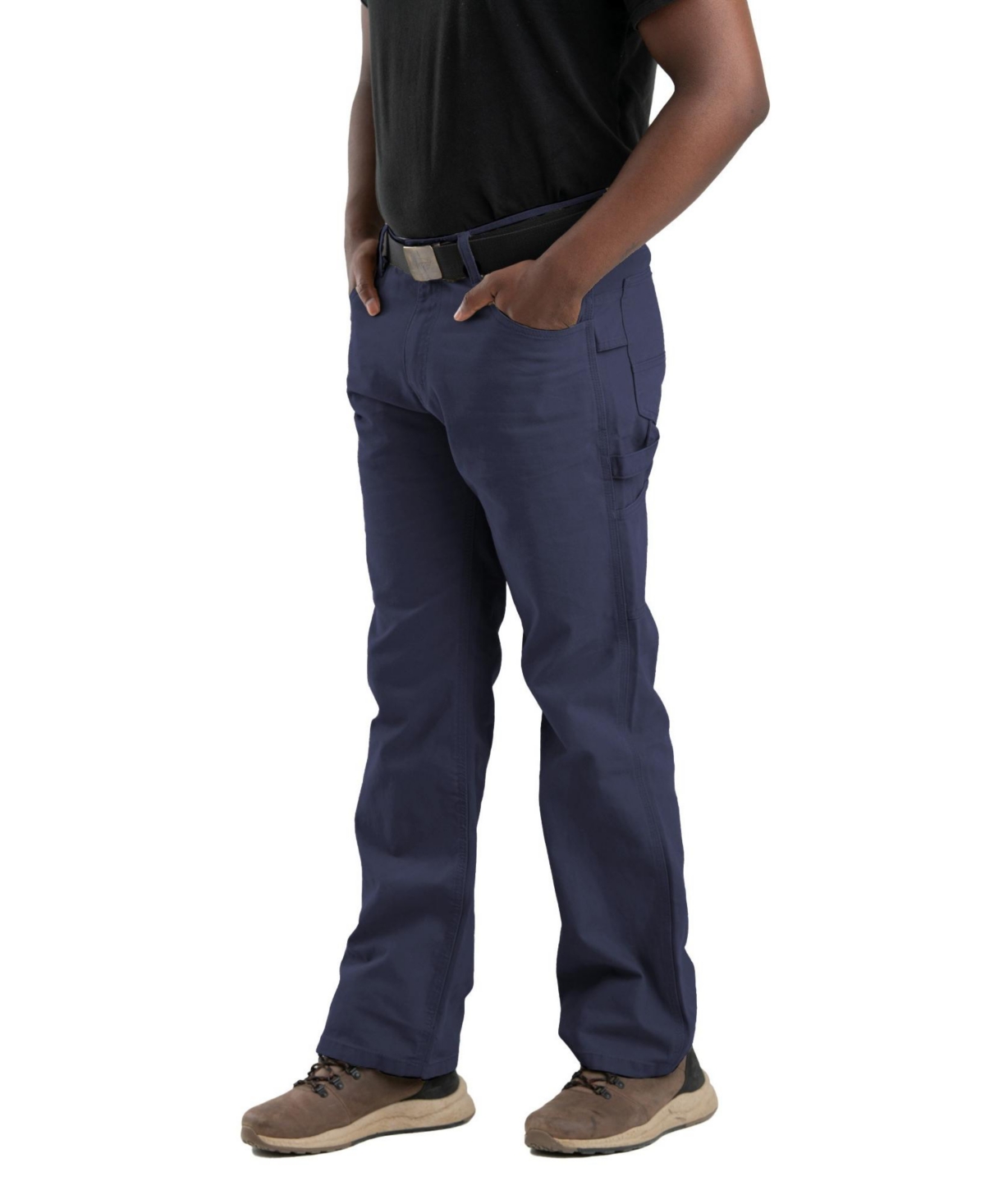 Big & Tall Heartland Washed Duck Relaxed Fit Carpenter Pant - Navy