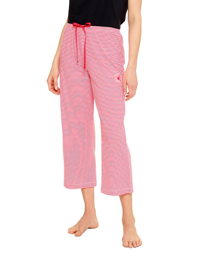 Hue Women's Anniversary Stripe Capri Pajama Pants - Macy's