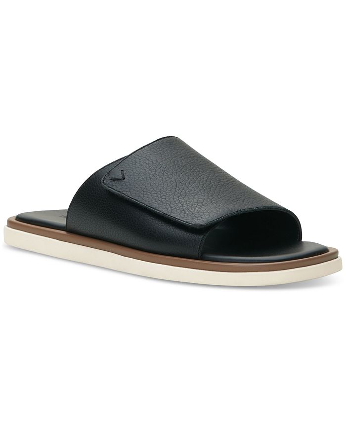 Vince Camuto Men s Nare Leather Slide Sandals Macy s