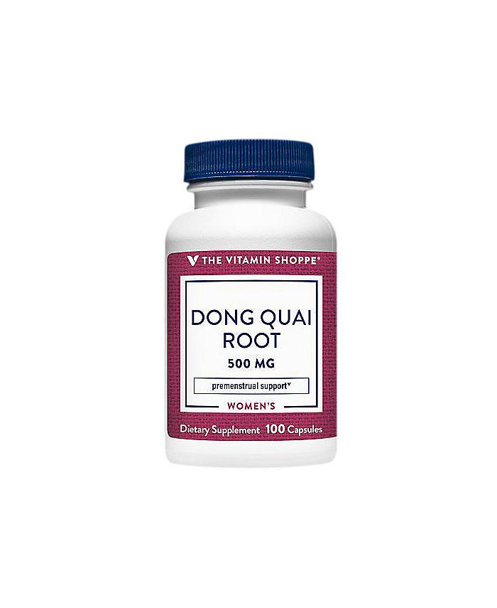 The Vitamin Shoppe Dong Quai Root Premenstrual Support 500 MG (100