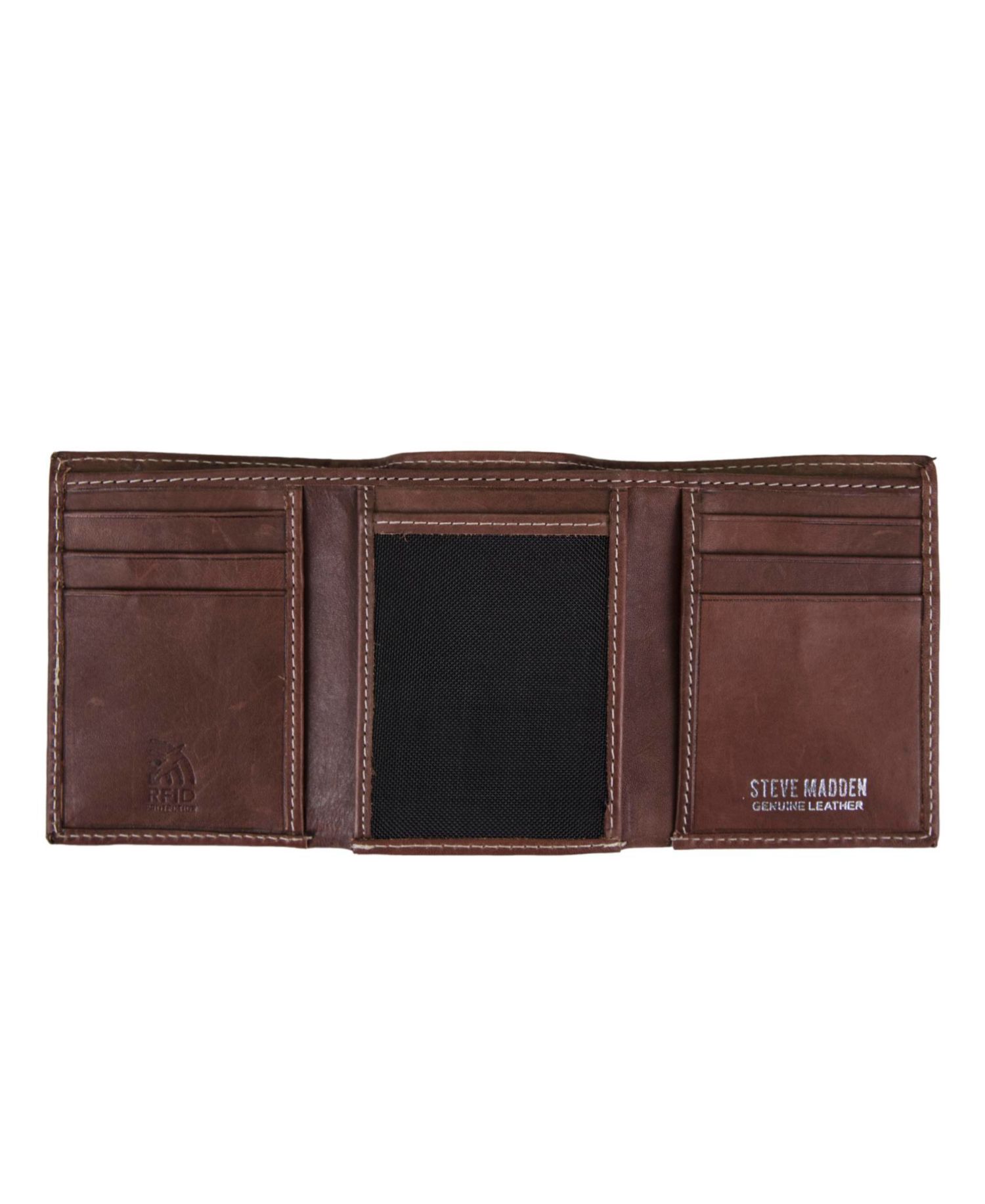 Men's Antique-Like Trifold Wallet