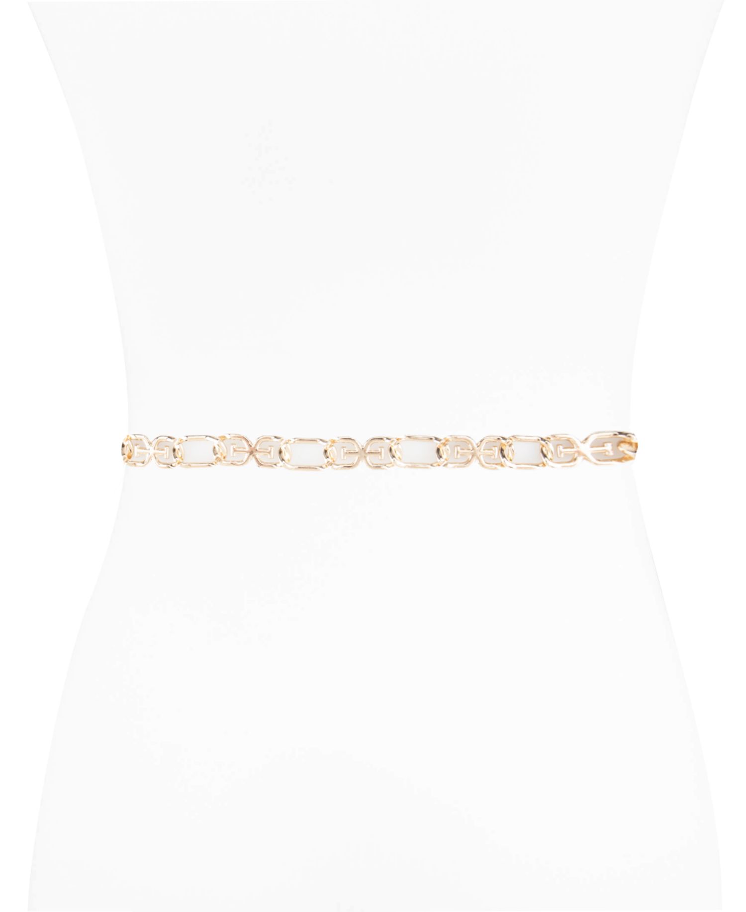 Women's Double-E Logo Chain Dress Belt