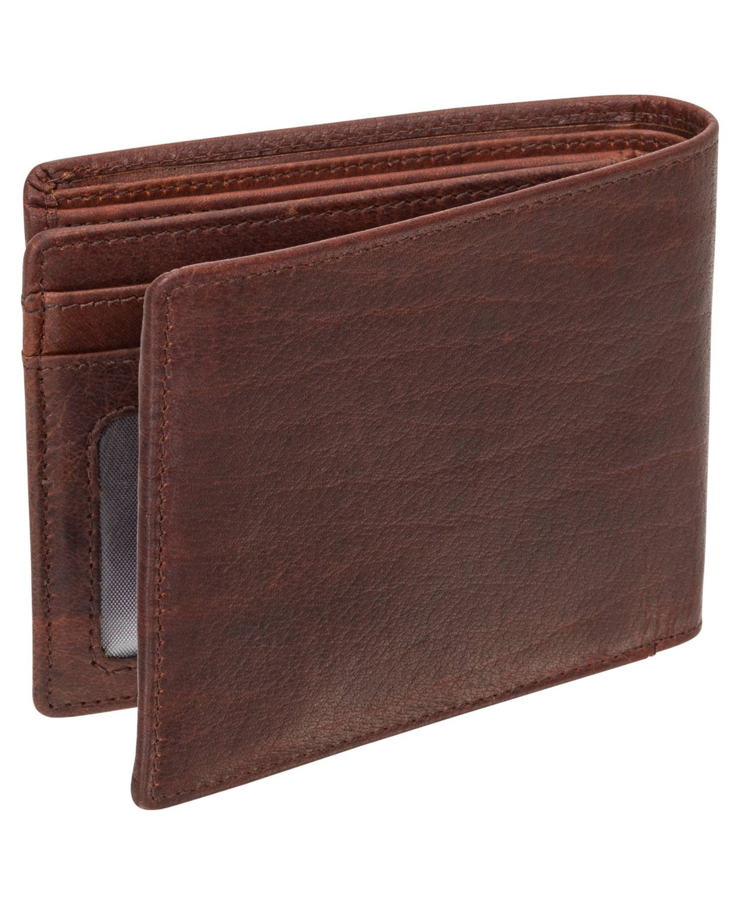 Men's Buffalo RFID Secure Center Wing Billfold Wallet