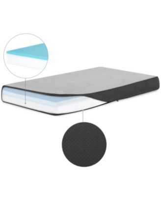 Dream Pet Mattress | Large to Extra Large Pet Mattress | 2-in-1 Cool Gel Infused with High Density foam | Rectangle Pet Mattress