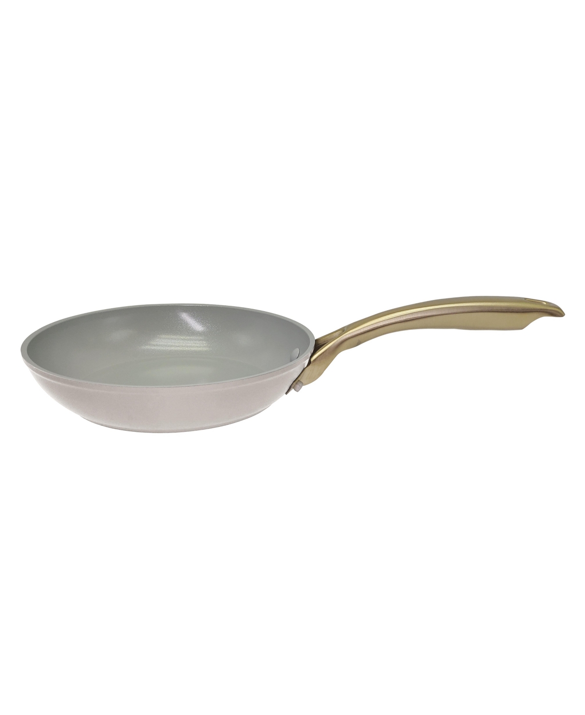 Sedona Ceramic 8" Forged Fry Pan In Ivory