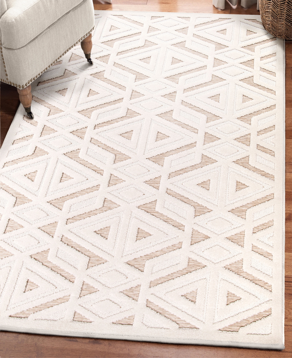 Orian Crochet Indoor, Outdoor Westgate Area Rug