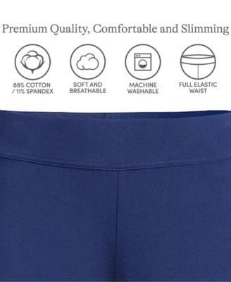 Women's Lands  End Starfish Mid-Rise Straight-Leg Pants