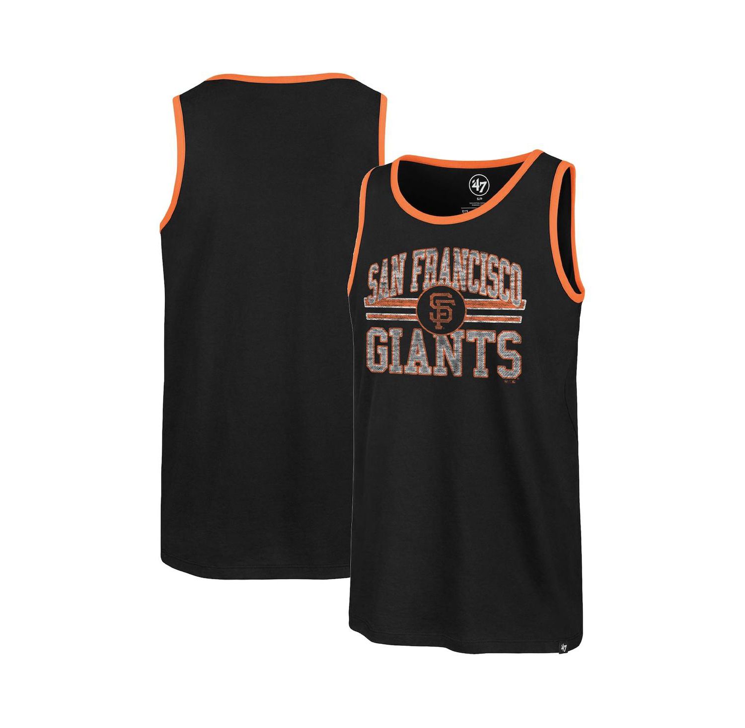Men's Black San Francisco Giants Winger Franklin Tank Top
