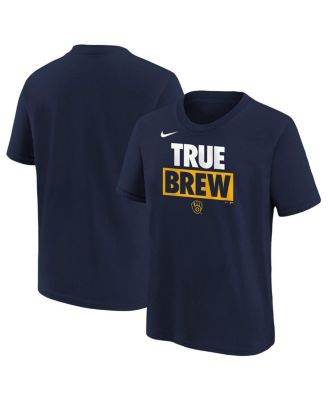 Men's Nike Navy Milwaukee Brewers Team T-Shirt