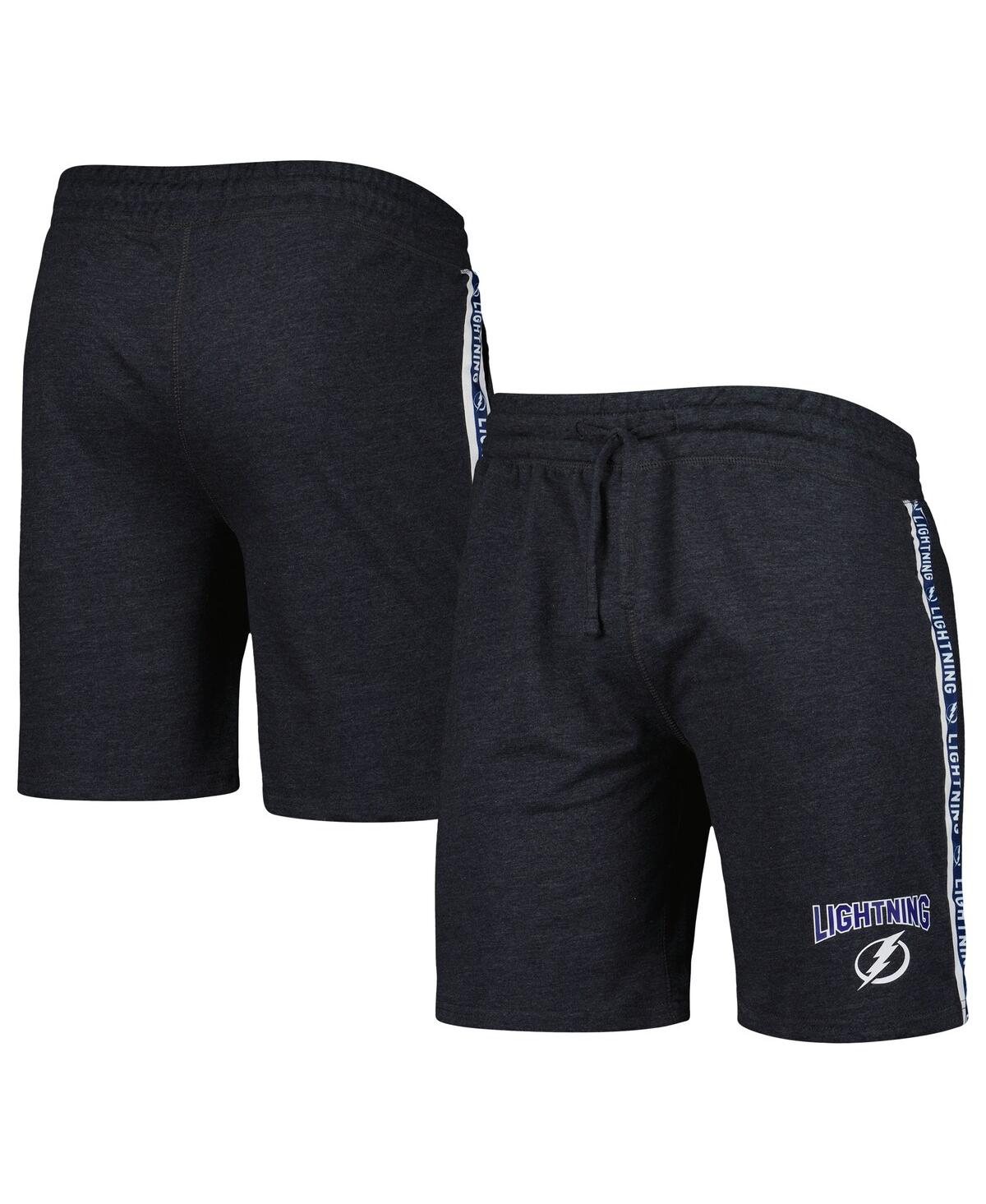Concepts Sport Men's  Charcoal Tampa Bay Lightning Team Stripe Shorts