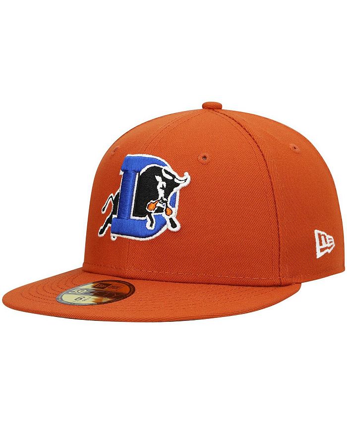 New Era White Durham Bulls Authentic Collection Team Alternate 59FIFTY Fitted Hat