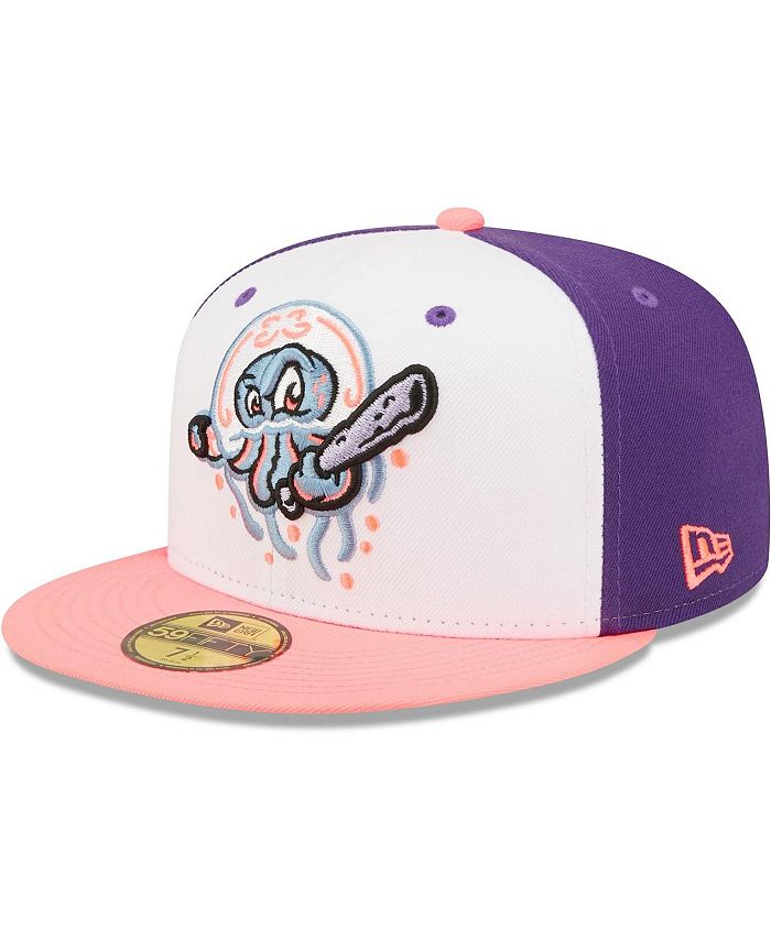 New Era Men's White, Pink Medusas de Jersey Shore Copa De La Diversion