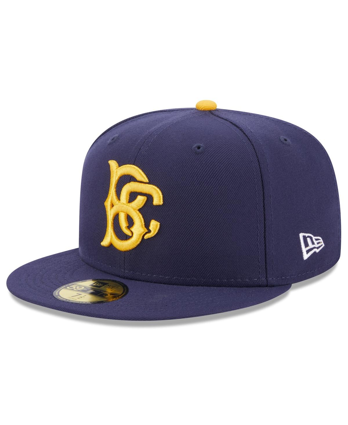 New Era Navy Brooklyn Cyclones Authentic Collection Alternate Logo 59fifty Fitted Hat In Navy