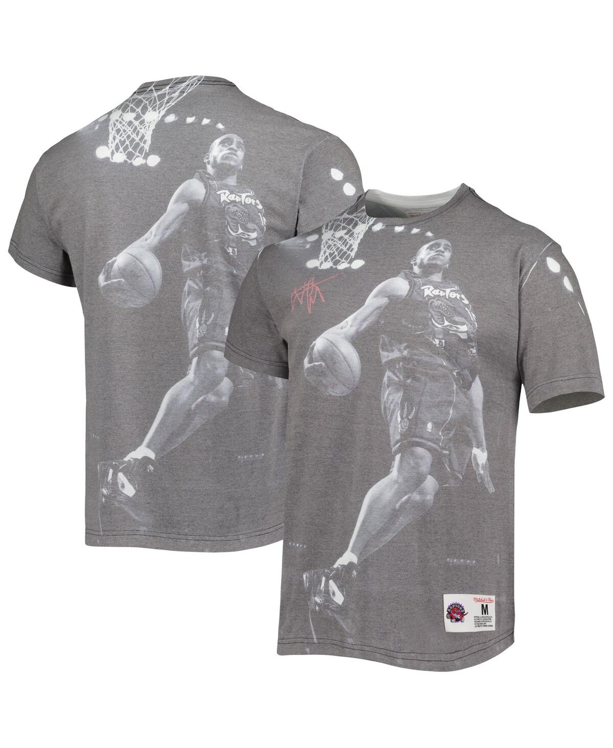 Men's Mitchell & Ness Vince CarterToronto Raptors Above The Rim T-shirt - Heather Gray
