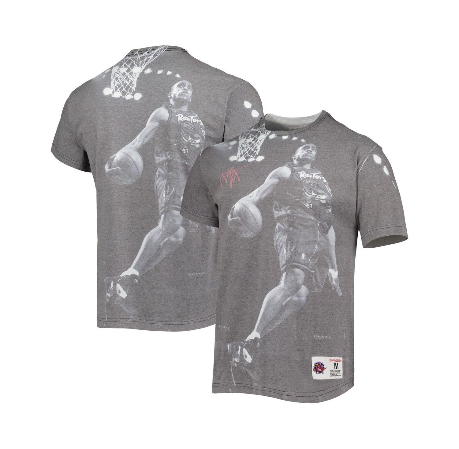 Men's Vince Carter Heather Gray Toronto Raptors Above The Rim T-shirt