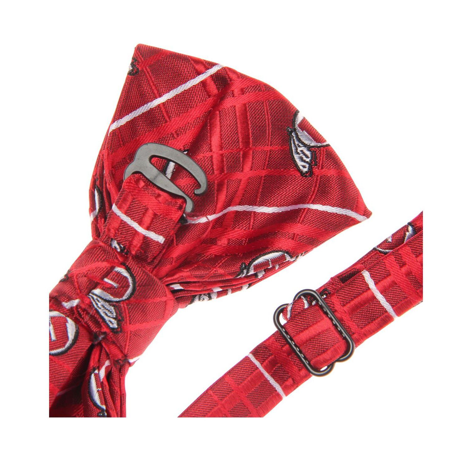 Men's Red Utah Utes Oxford Bow Tie