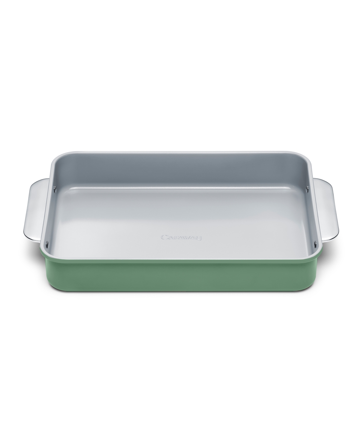 Caraway Non-stick Brownie Pan With Handle In Green