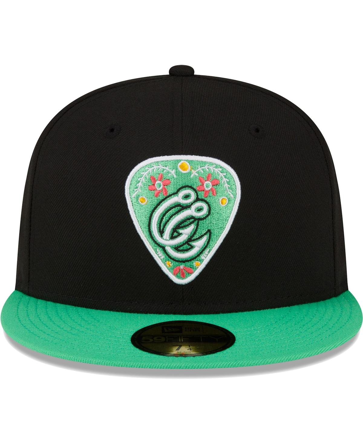 Men's New EraCorpus Christi Hooks Copa De La Diversion 59FIFTY Fitted Hat - Black