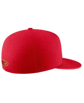 Men's Cardinal Iowa State Cyclones Aero True Baseball Performance Fitted Hat