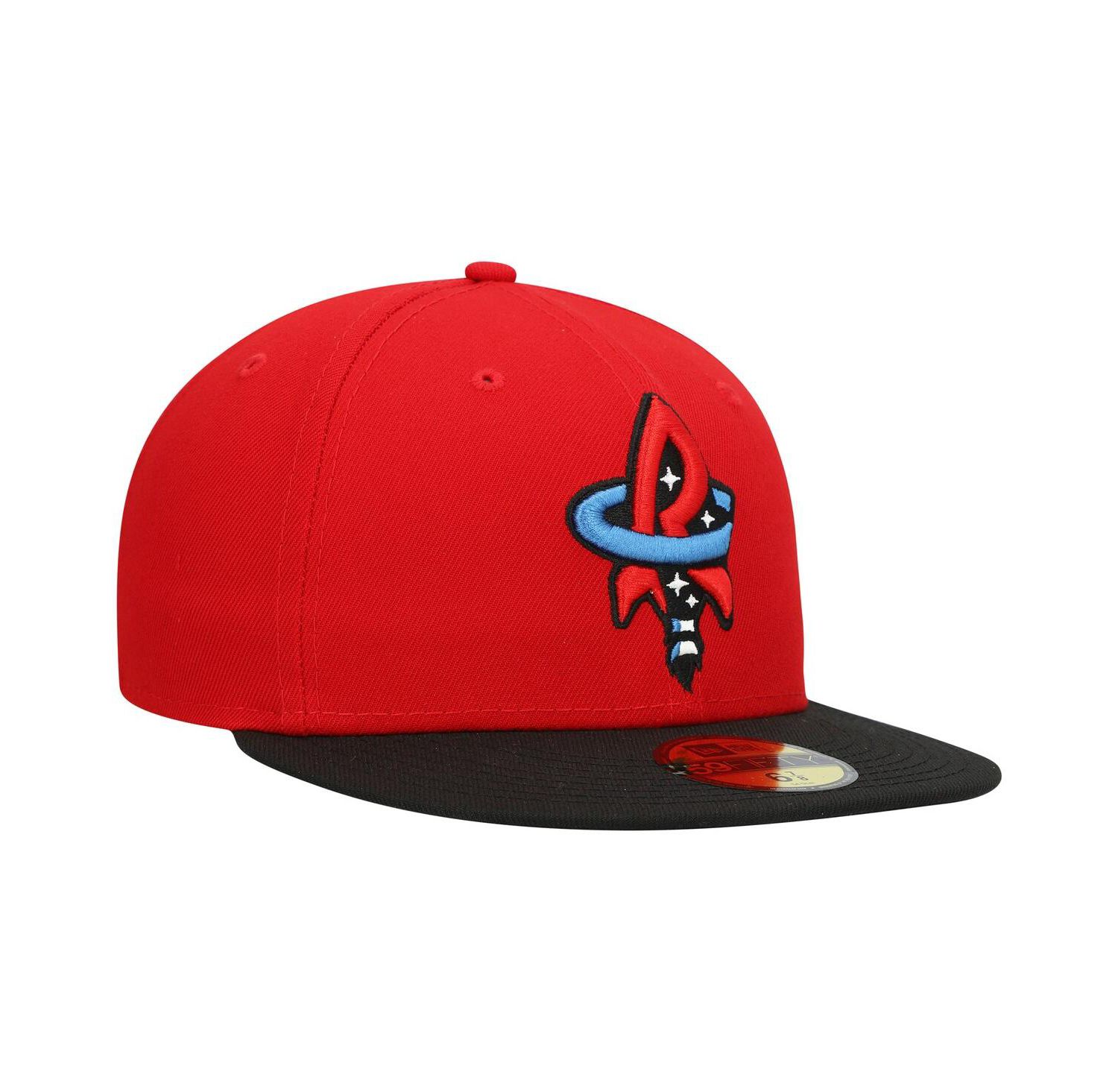 Men's Red Rocket City Trash Pandas Authentic Collection Team Alternate 59FIFTY Fitted Hat