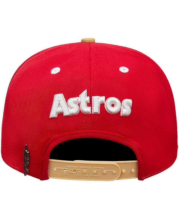 Pro Standard Men's White, Red Houston Astros Strawberry Ice Cream Drip