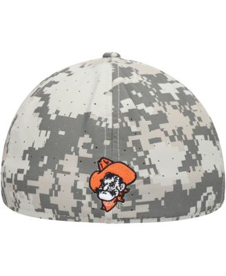 Men's Camo Oklahoma State Cowboys Aero True Baseball Performance Fitted Hat