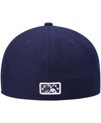 Men's Navy Stockton Ports Authentic Collection Team Alternate 59FIFTY Fitted Hat