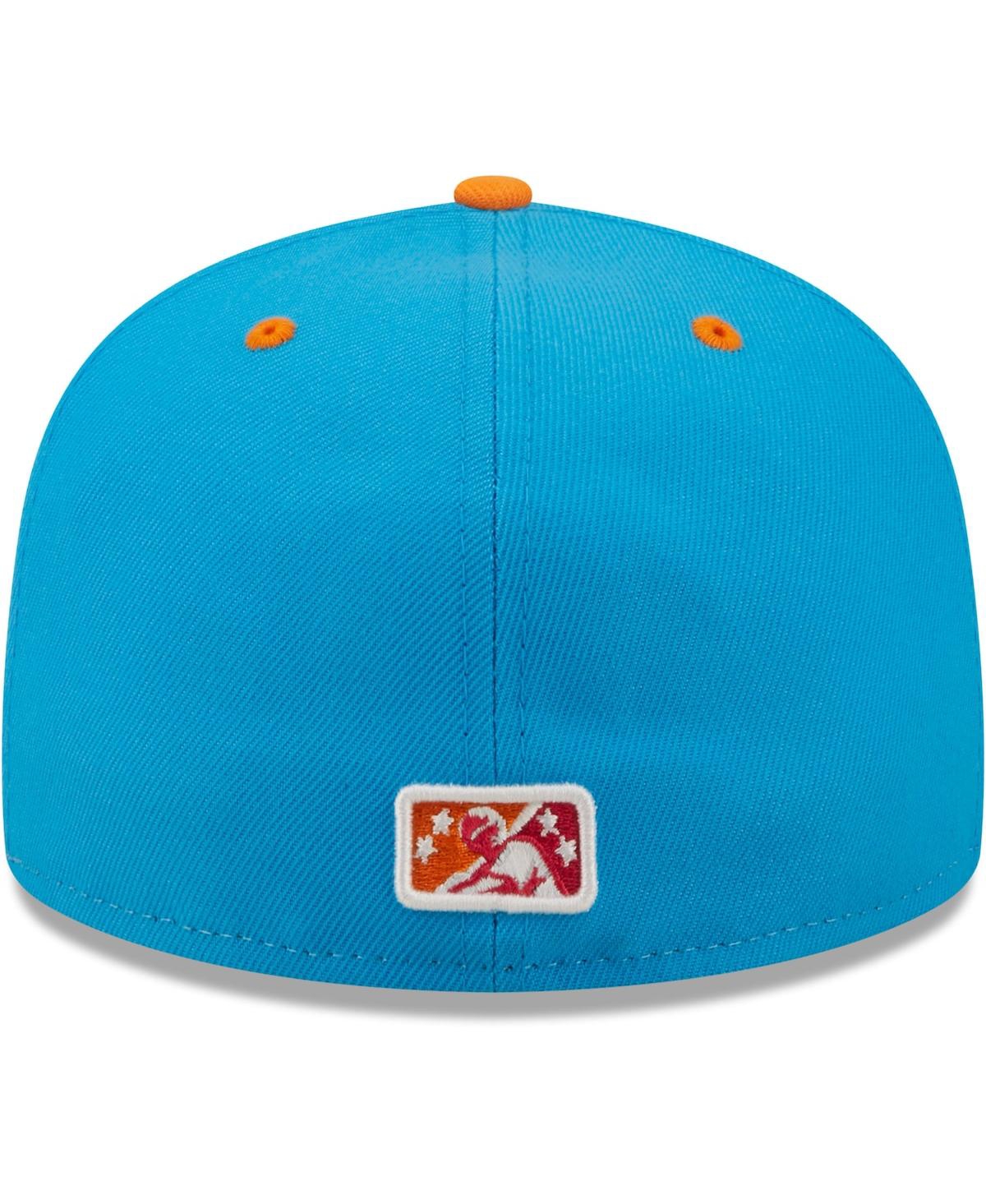 Men's New Era Coral Pescados de Carolina Copa De La Diversion 59FIFTY Fitted Hat - Coral