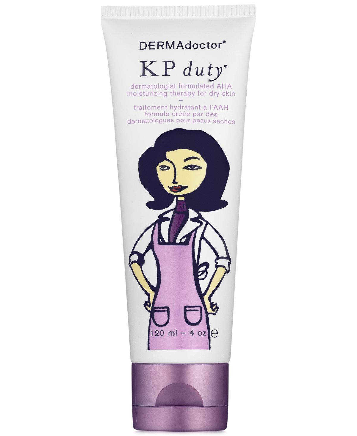 DERMAdoctor Kp Duty Dermatologist Formulated Aha Moisturizing Therapy for Dry Skin, 4oz.