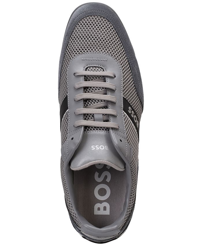 Hugo Boss Saturn Low Chaussures à lacets en Blanc