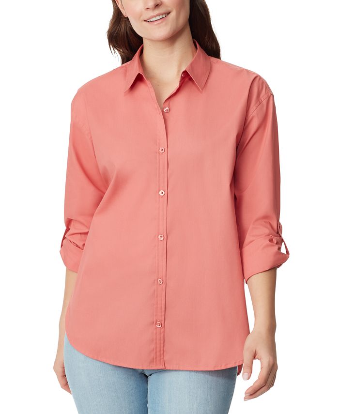 Gloria Vanderbilt Women's Amanda ButtonFront Shirt Macy's