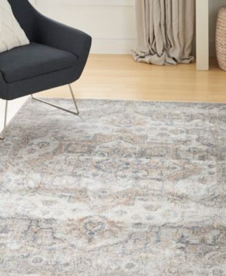 Astra Machine Washable ASW12 5'3" x 7' Area Rug