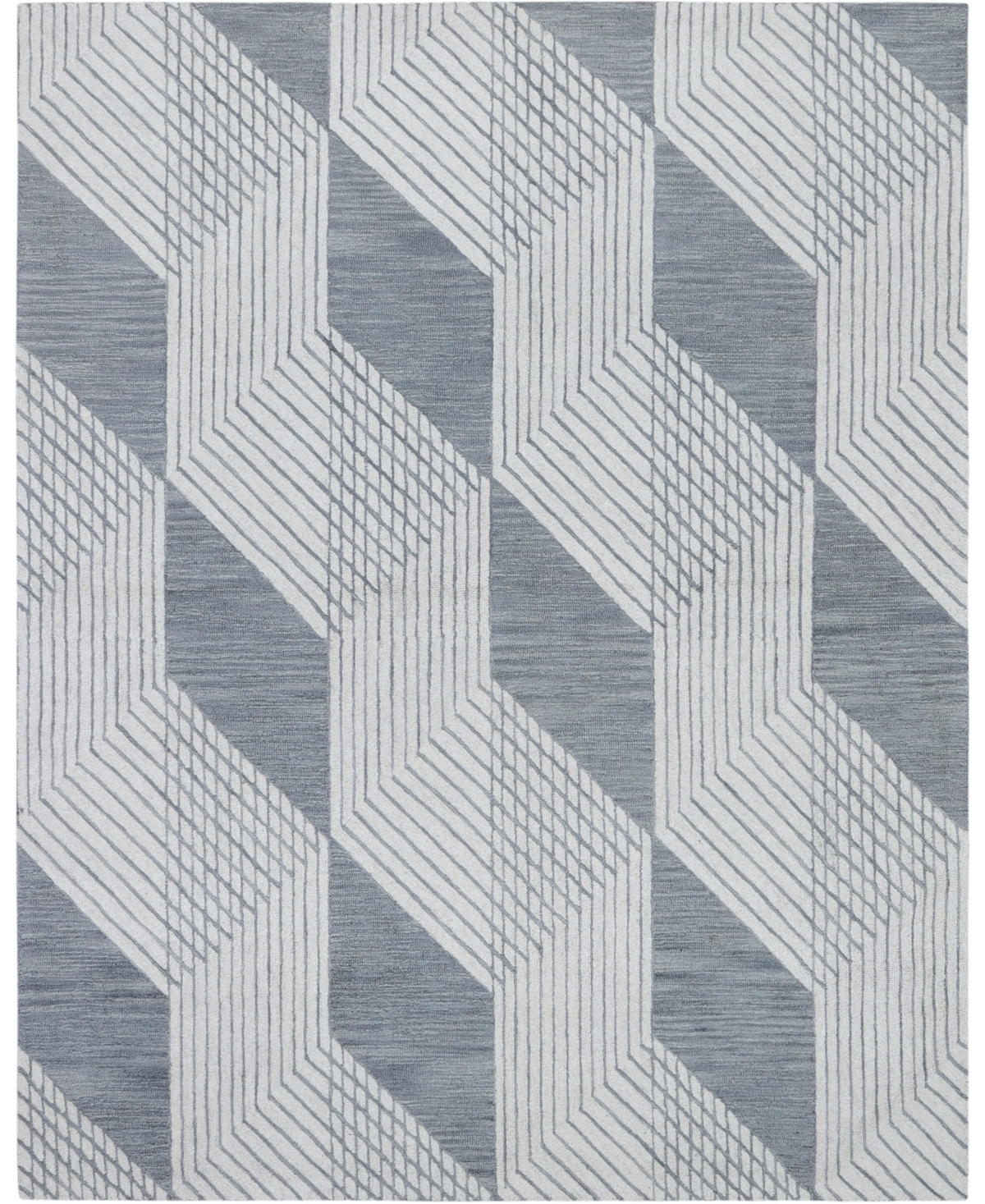 Creative Rugs Decor Columbia C-1679 7'6in x 9'6in Area Rug - Gray