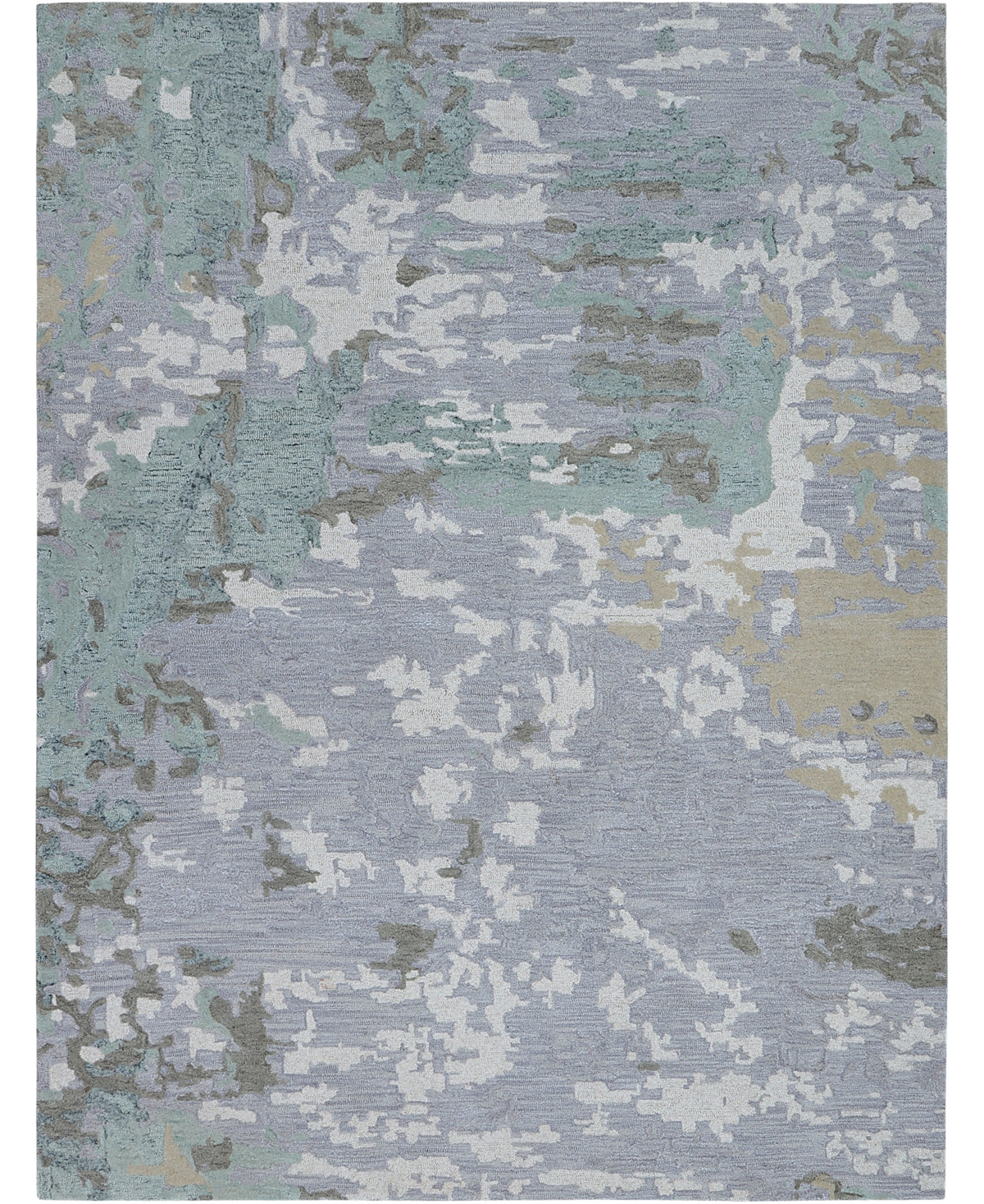 Creative Rugs Decor Eston E-1674 7'6in x 9'6in Area Rug - Silver