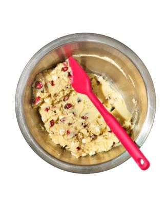 2 Piece Good Grips Medium Silicone Cookie Scoop and Small Spatula Set