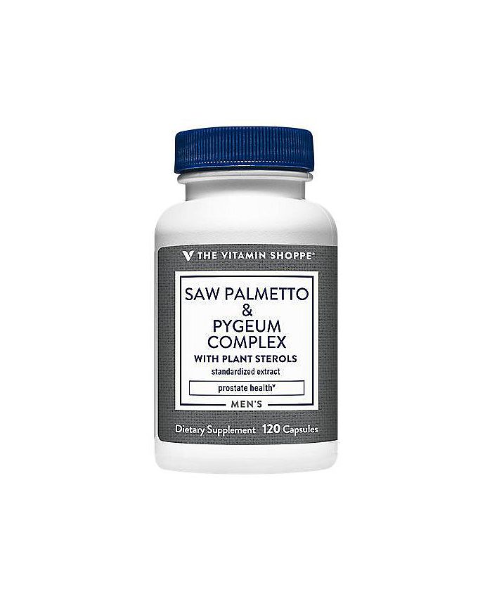 The Vitamin Shoppe Saw Palmetto & Pygeum Complex with Plant Sterols for