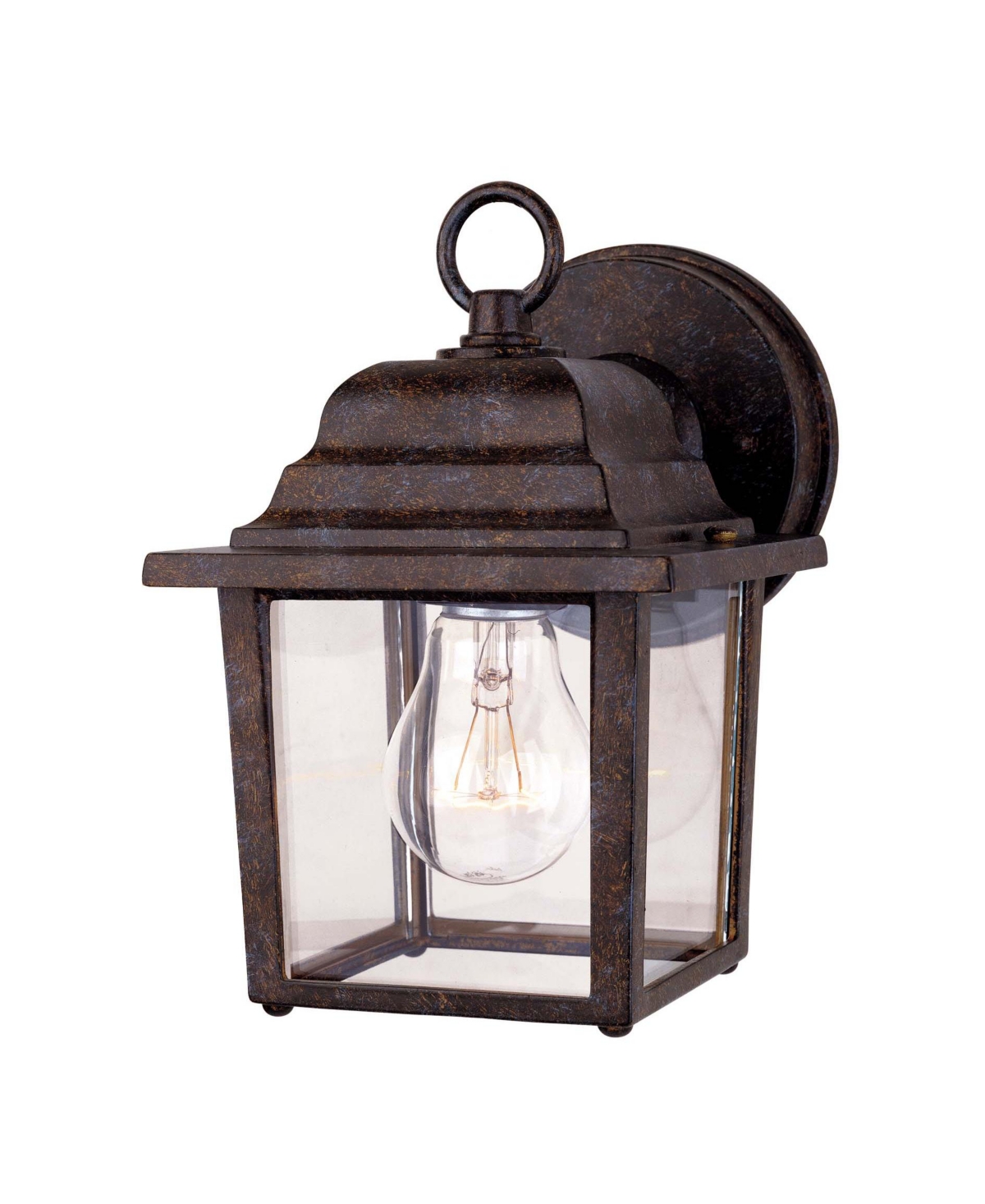 Exterior Collections 9" Wall Lantern - Rustic bronze