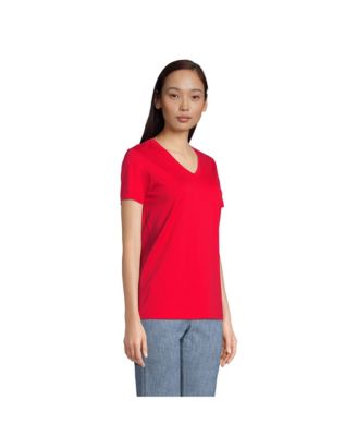 Women's Tall Supima Cotton V-Neck T-Shirt