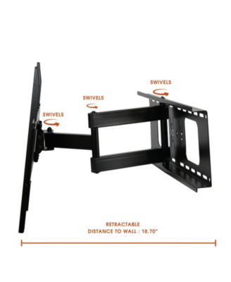 Full Motion Wall Mount for 32-70 Inch Displays