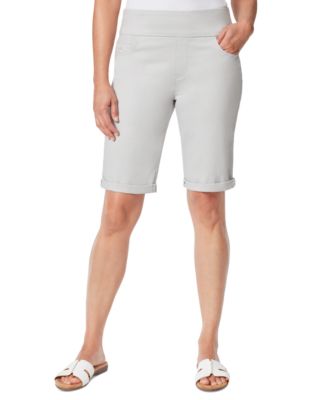 Gloria Vanderbilt - Petite Amanda Pull-On Bermuda Shorts