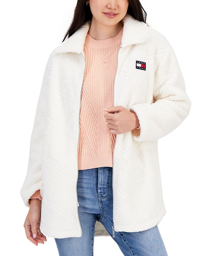 Tommy Women's Quilted Car Coat -