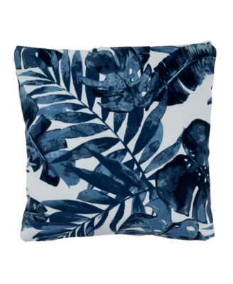 Tropical Leaf Indoor/Outdoor Decorative Pillow, 17" x 17"