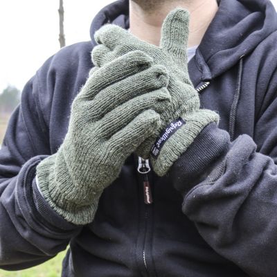 Men's Insulated Wool Gloves - Ultimate Cold Weather Protection, Thermal Lining, and Superior Comfort