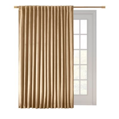 Premium Velvet Rod Pocket With Back Tabs Patio Panel 100"W x 84"L