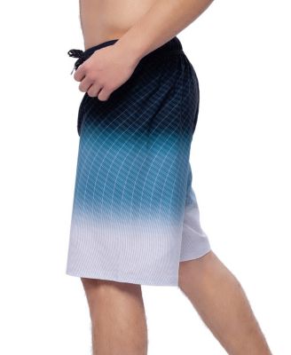 Men's 9" NO Liner Board Shorts Elastic Waist Quick Dry Swim Trunks