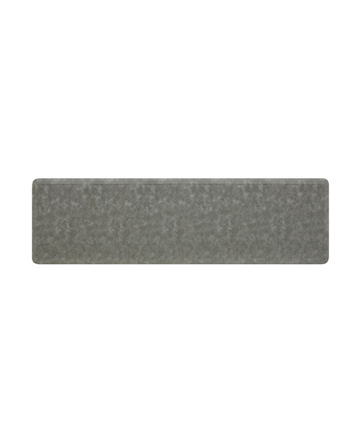Chef Gear Marni Fatigue-resistant Kitchen Mat, 17.5" X 60" In Silver